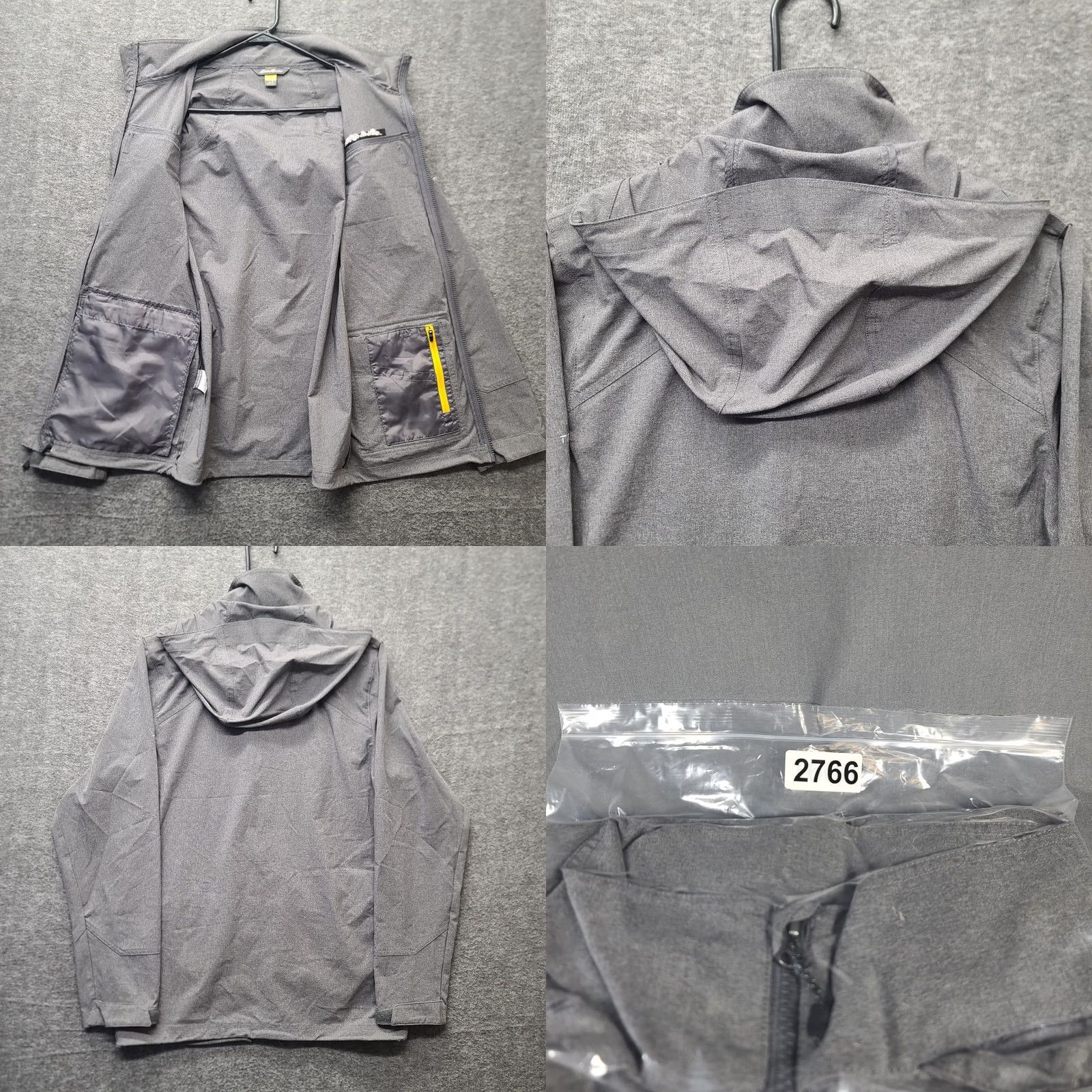 Eddie Bauer Eddie Bauer Travex Jacket Mens S Regular Windbreaker Hooded Lightweight Travel Gray Size US S / EU 44-46 / 1 - 9 Thumbnail
