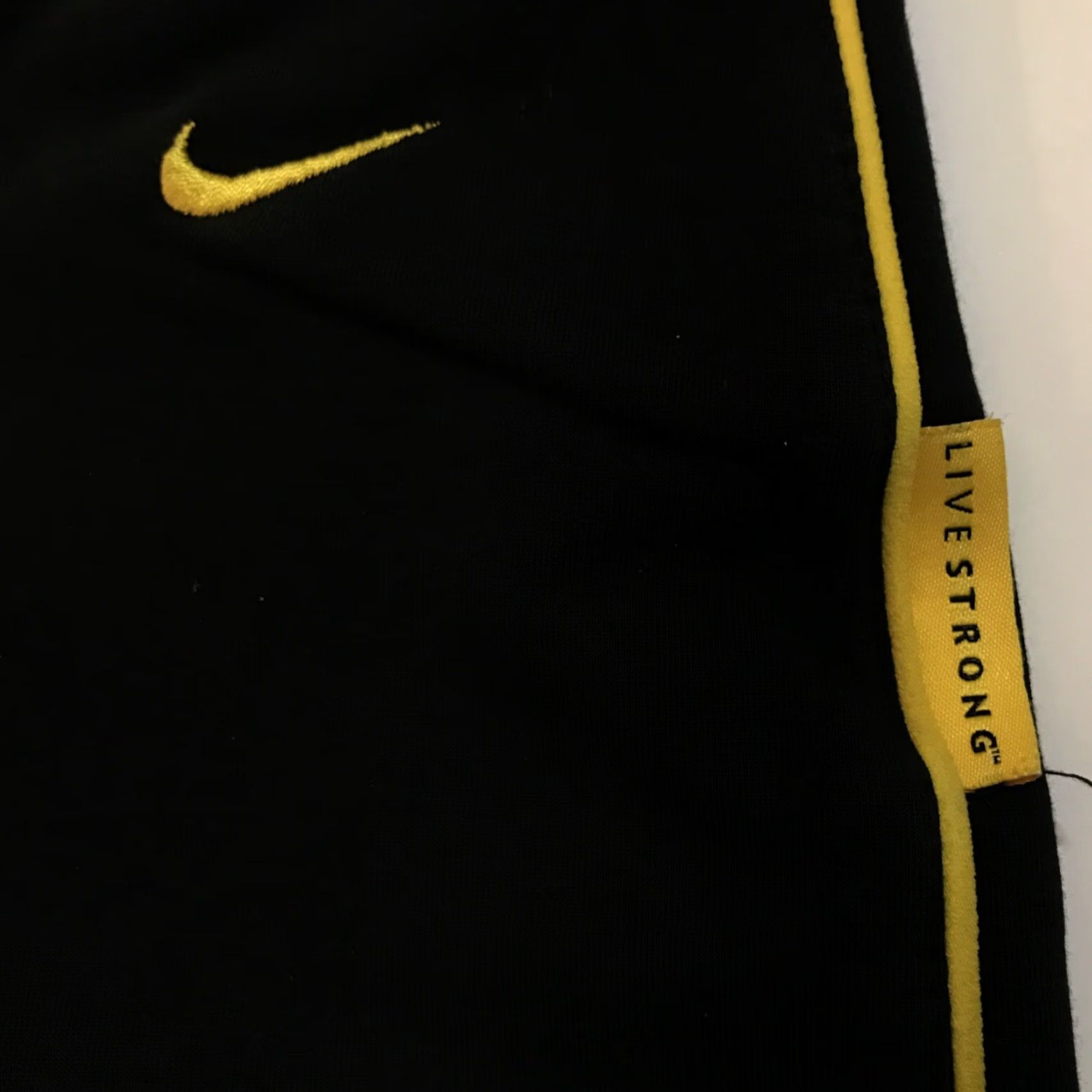 Nike VINTAGE Nike Womens Dri Fit Live Strong Yoga Athletic Pants Joggers Sweatpants S Black Size 26" / US 2 / IT 38 - 3 Thumbnail