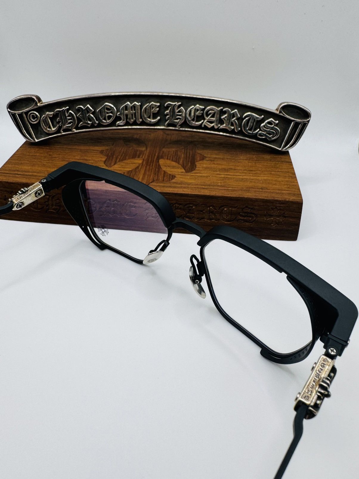 Chrome Hearts Chrome Hearts LGMA Glasses Size ONE SIZE - 6 Thumbnail