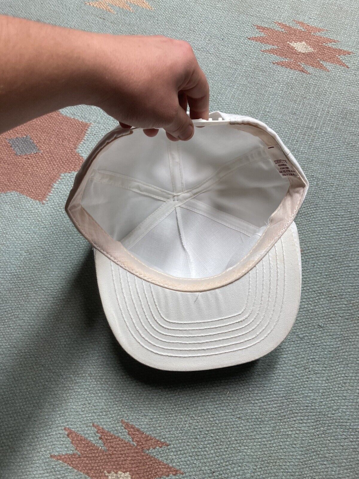 Vintage VTG SnapBack hat cap GMC truck automobile car mechanic USA Size ONE SIZE - 5 Thumbnail
