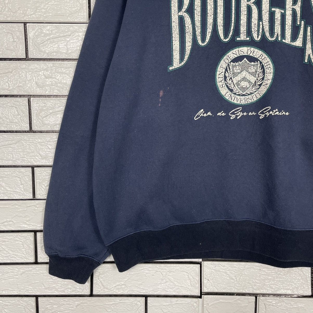 Japanese Brand Japanese Brand Discoat Bourges Big Logo Sweatshirt Size US M / EU 48-50 / 2 - 3 Thumbnail