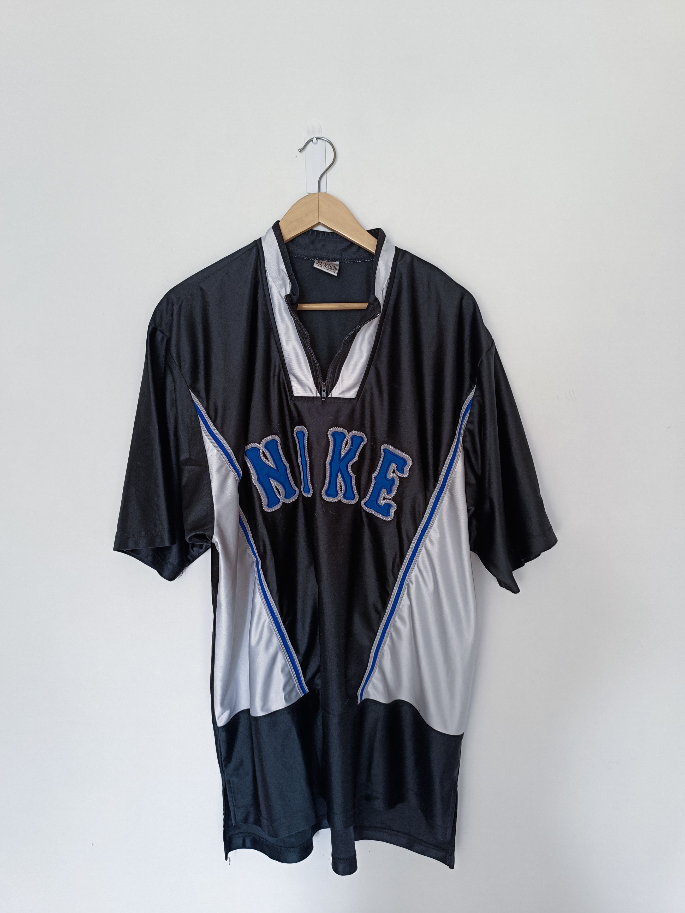 Nike × Vintage Rare Nike Jersey T-Shirt / pacht big logo / 90s / vintage / Size US L / EU 52-54 / 3 - 1 Thumbnail
