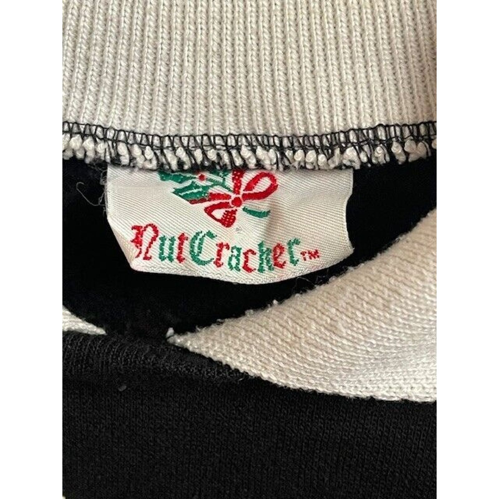 Other Vintage Christmas Sweatshirt Women M Ugly Sweater Kitsch USA Size M / US 6-8 / IT 42-44 - 4 Thumbnail