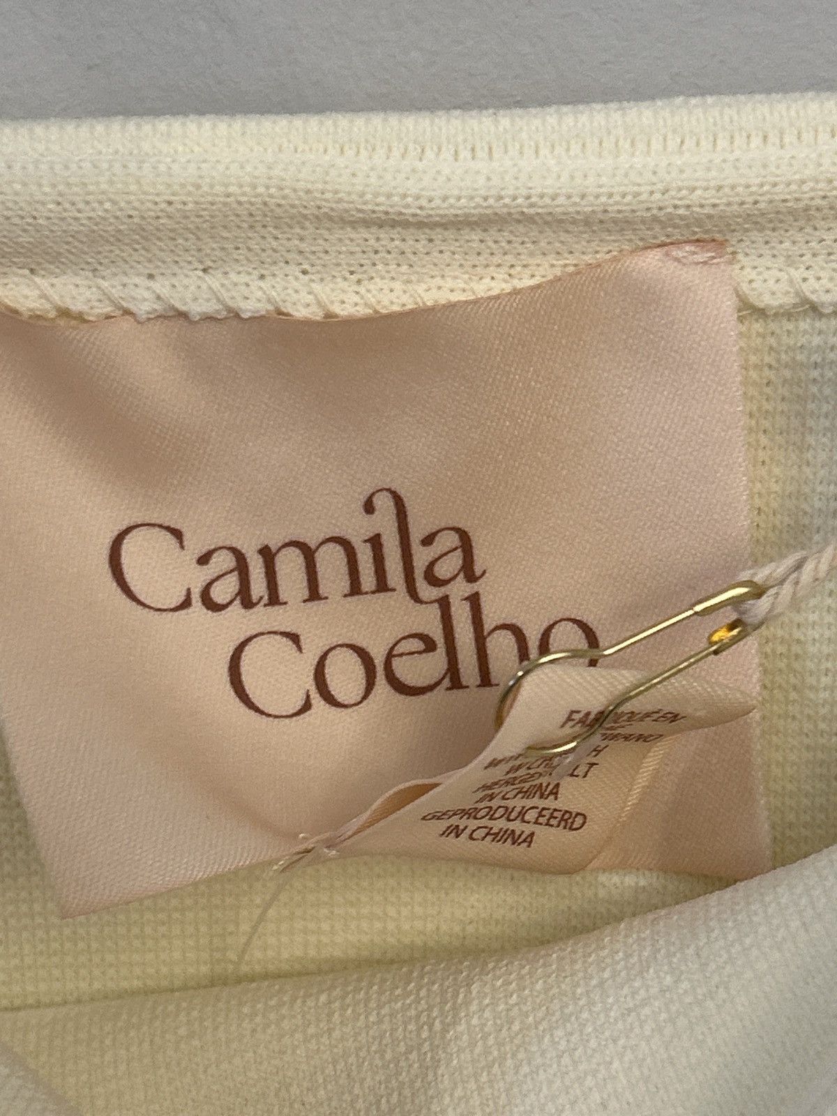Camila Coelho Camila Coelho camisole embellished with braided straps M Size M / US 6-8 / IT 42-44 - 5 Thumbnail
