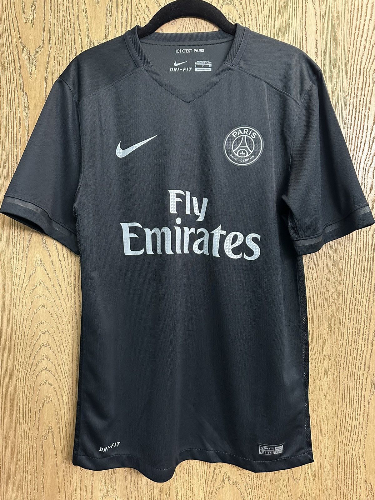 Nike PSG Authentic 3rd Ibrahimovic Black Kit 15/16 Nike Jersey