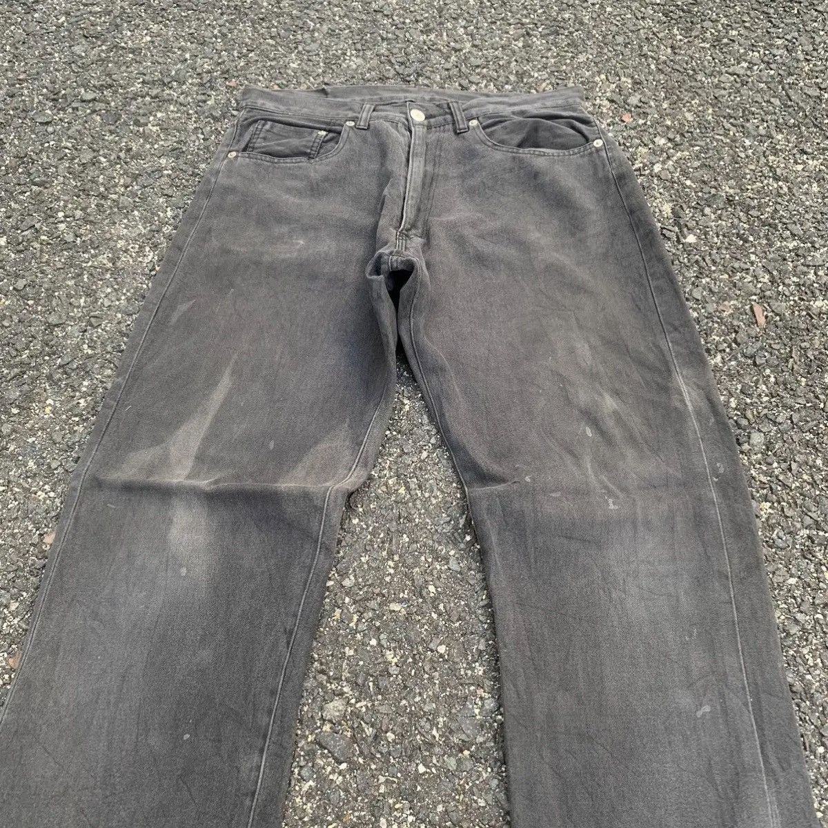 Hiroshi Fujiwara ⚡️ FLASH DEAL ⚡️ GDEH GOOD ENOUGH JEANS FADED TROUSERS PANTS Size US 29 - 2 Thumbnail