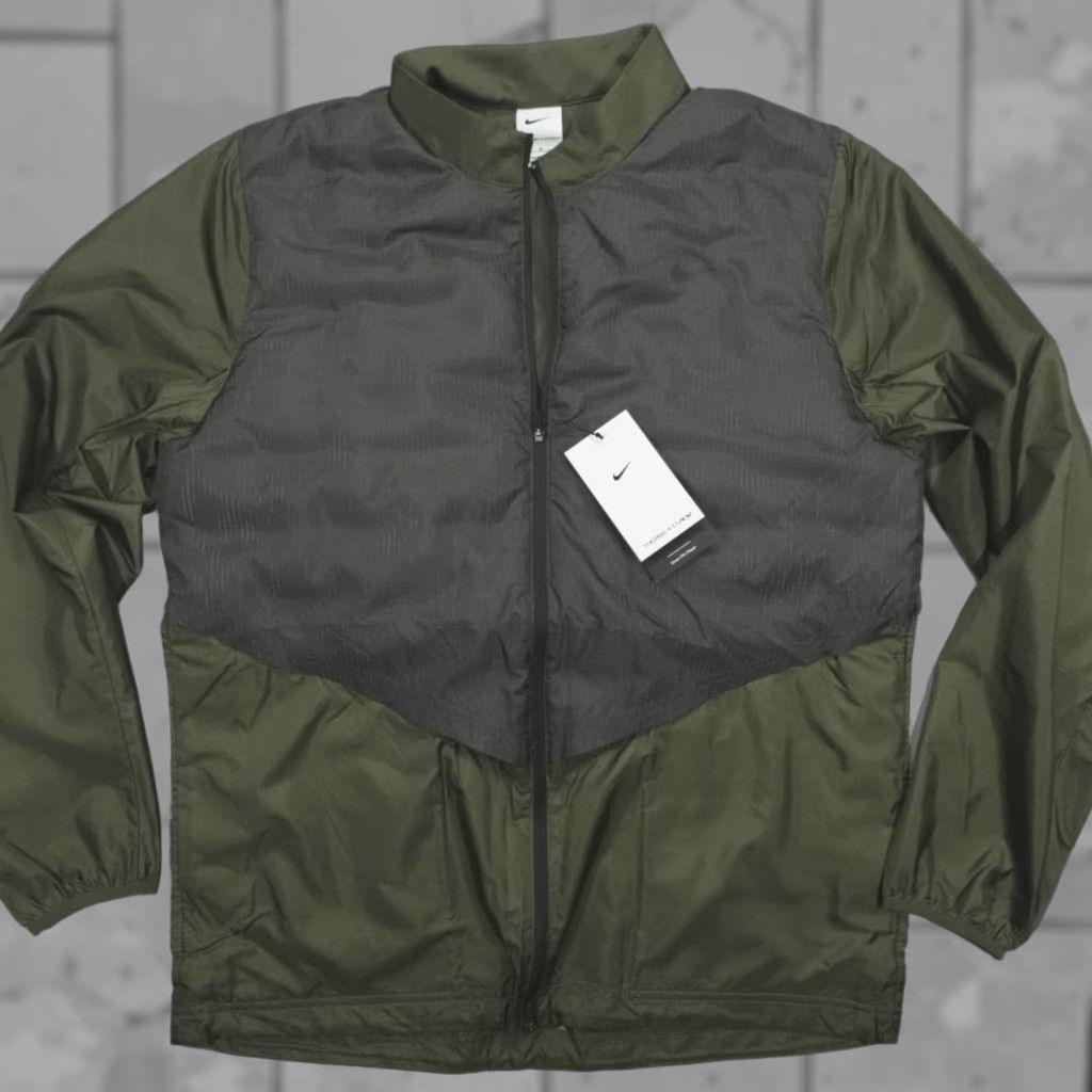 Nike Nike Therma-Fit ADV Repel Full Zip Golf Jacket Mens M Green Size US M / EU 48-50 / 2 - 1 Thumbnail