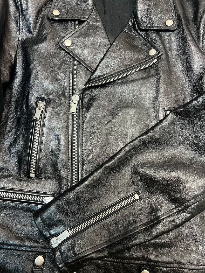 Yves Saint Laurent Saint Laruent20 Autumn and Winter Oil Wax Cowhide L01 Motor Size US M / EU 48-50 / 2 - 4 Thumbnail