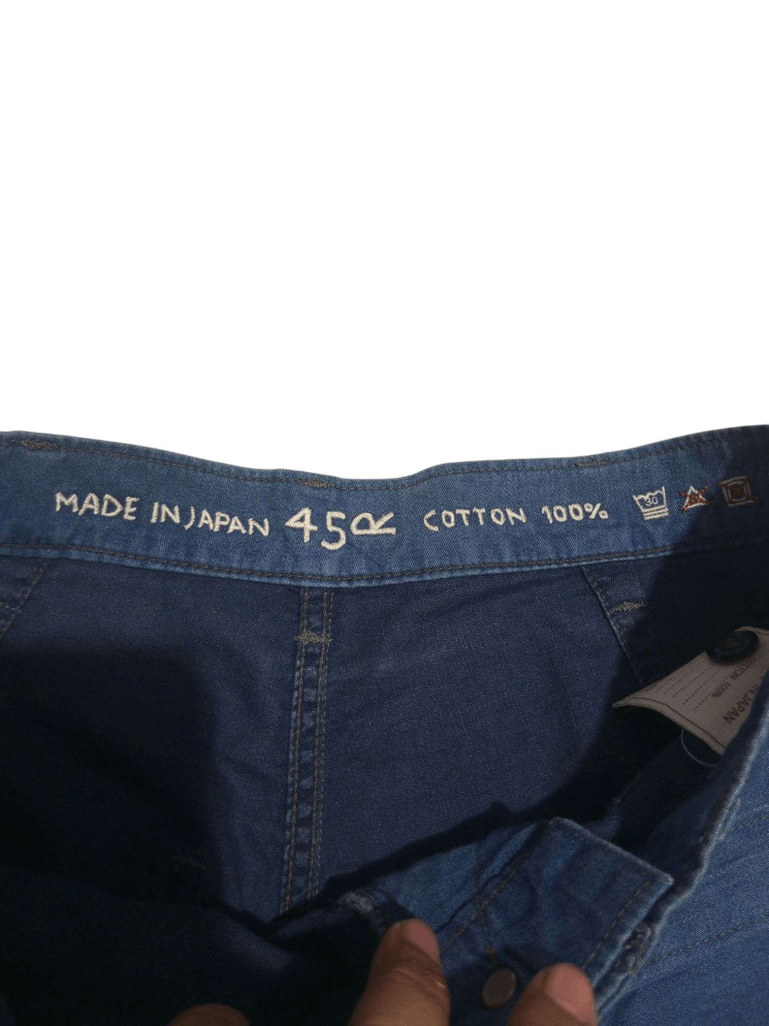 45rpm Vintage 45rpm sun faded baggy cotton jeans Size US 28 / EU 44 - 10 Thumbnail