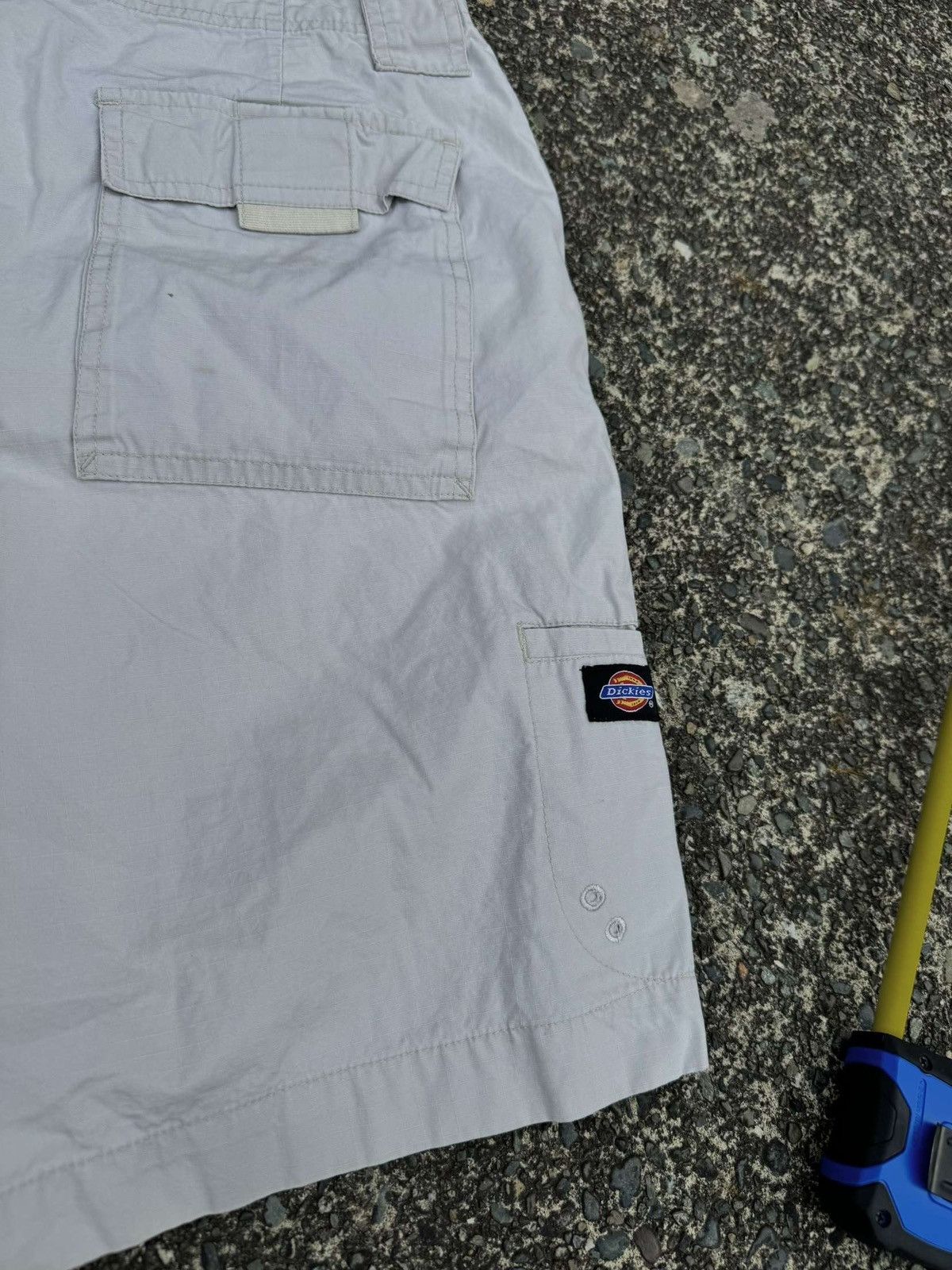 Dickies × Vintage Crazy Vintage Y2K Streetwear White Dickies Cargo short Size US 38 / EU 54 - 7 Thumbnail