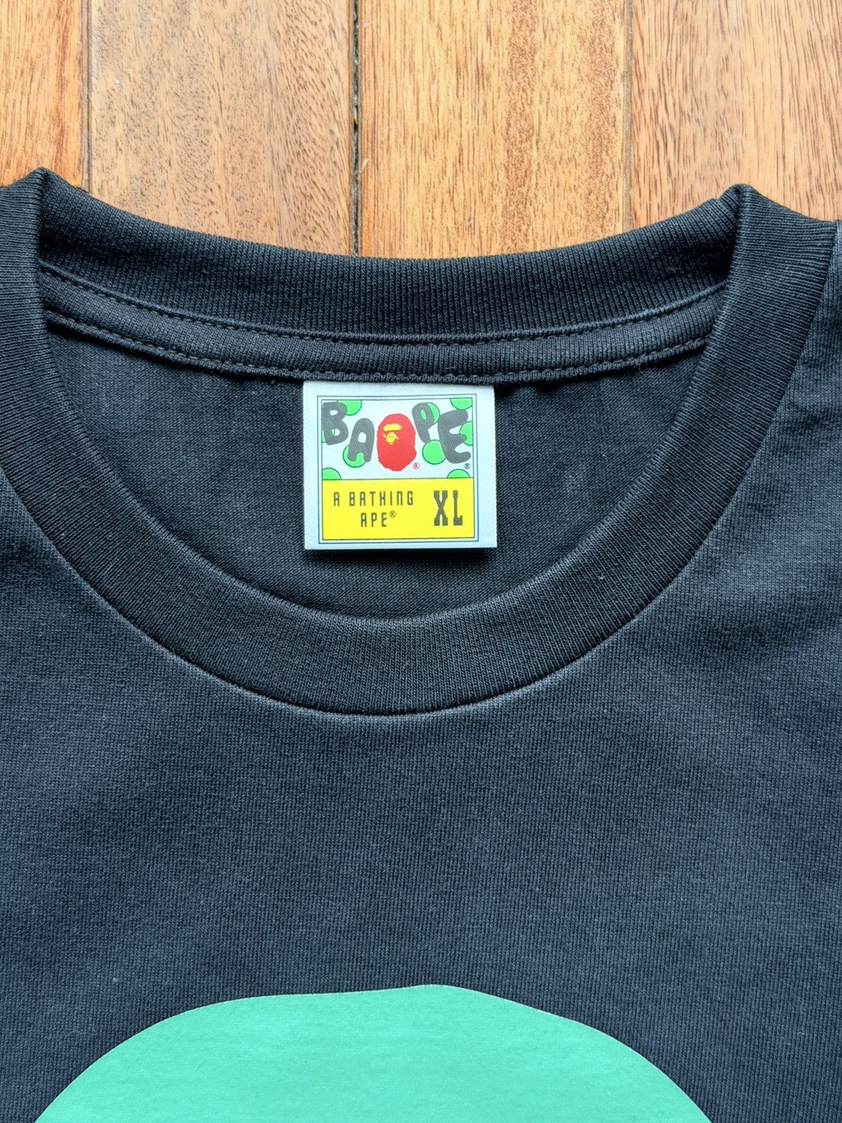 Bape BAPE X HIDDEN BATHING APE TEE - XL - BLACK Size US XL / EU 56 / 4 - 5 Thumbnail