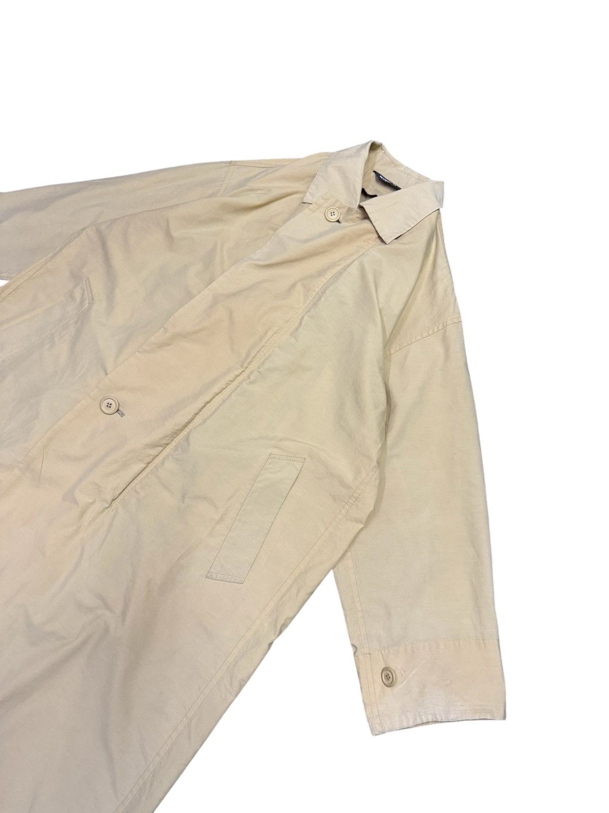 Issey Miyake Vintage Windcoat Zip up Trench Coat By Issey Miyake Size US L / EU 52-54 / 3 - 2 Thumbnail