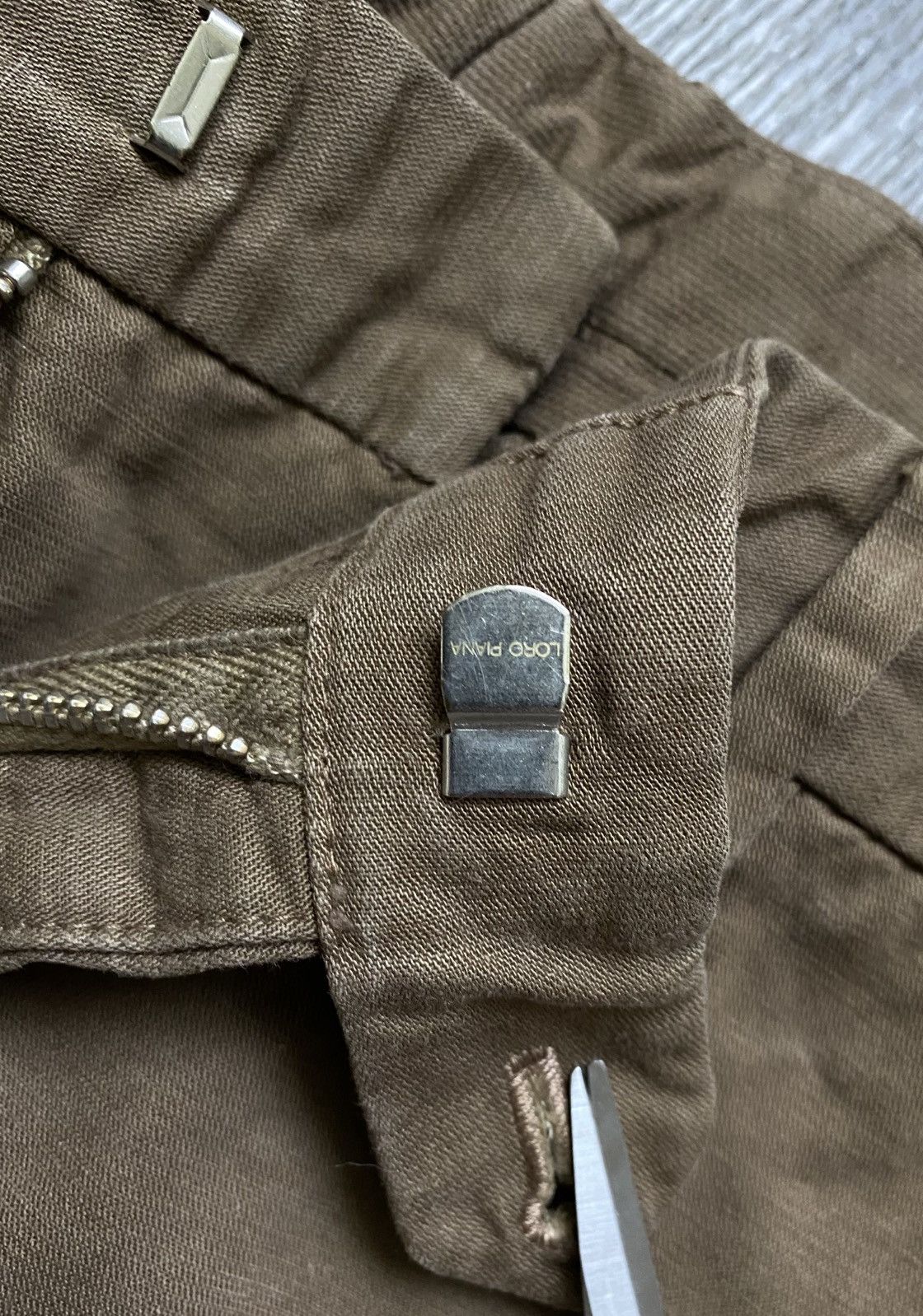 Loro Piana Loro Piana Chocolate Cotton Chino Pants Trousers Jeans Denim Size US 36 / EU 52 - 11 Thumbnail