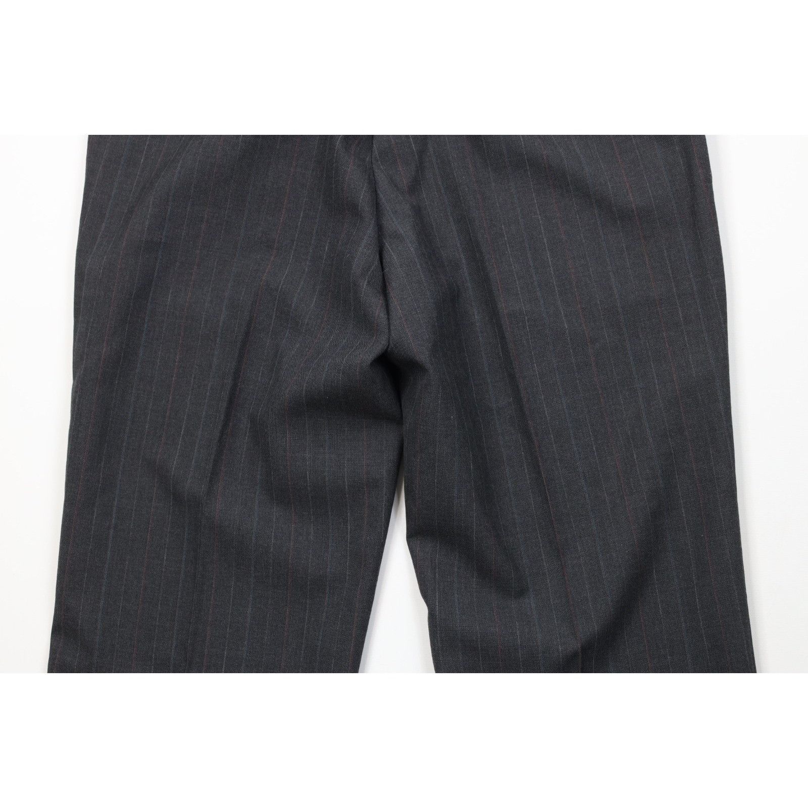 Vintage Vintage 70s Streetwear 2 Piece Worsted Wool Pinstriped Suit Size 42R - 20 Thumbnail