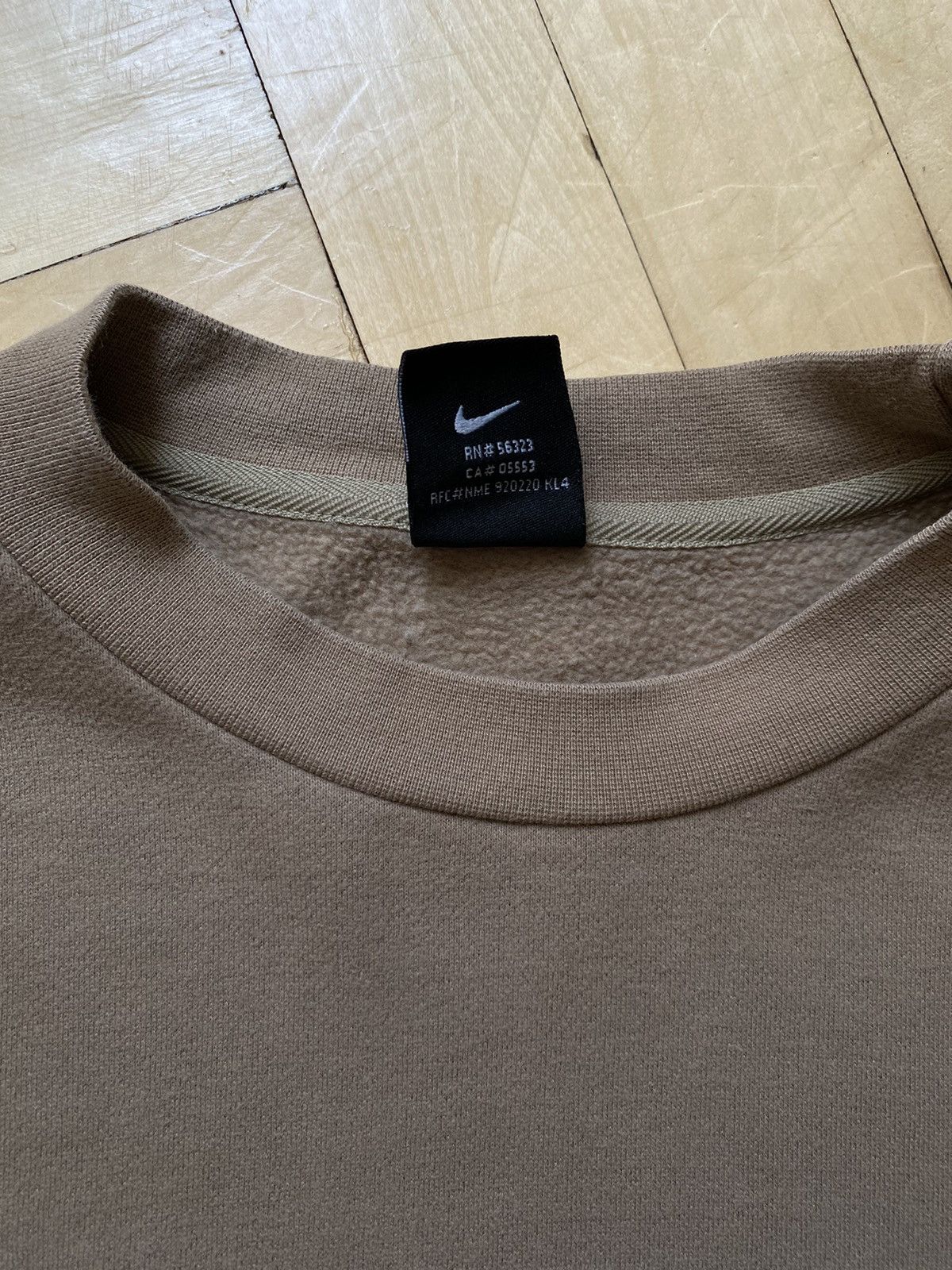 Nike × Vintage Vintage Nike Swoosh Big Logo Men’s Sweater Size US XL / EU 56 / 4 - 7 Thumbnail
