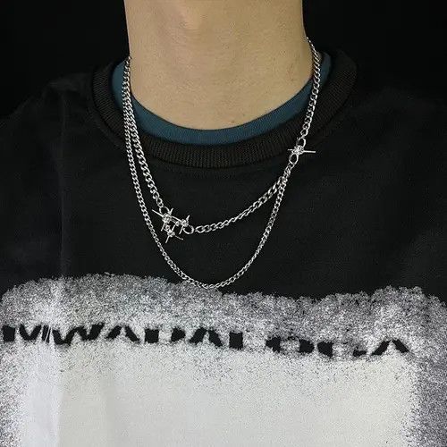 VIBE y2k Star Layered Necklace Size ONE SIZE - 4 Thumbnail