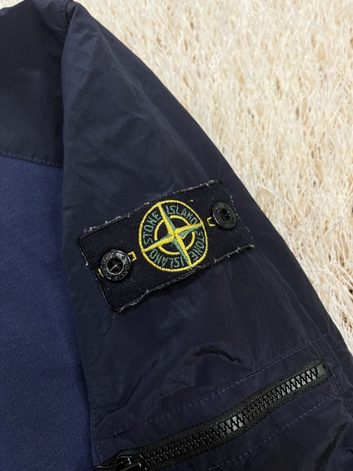 Stone Island Stone Island Junior Nylon Panel Tracksuit Sweatshirt Pants Size US XXS / EU 40 - 3 Thumbnail