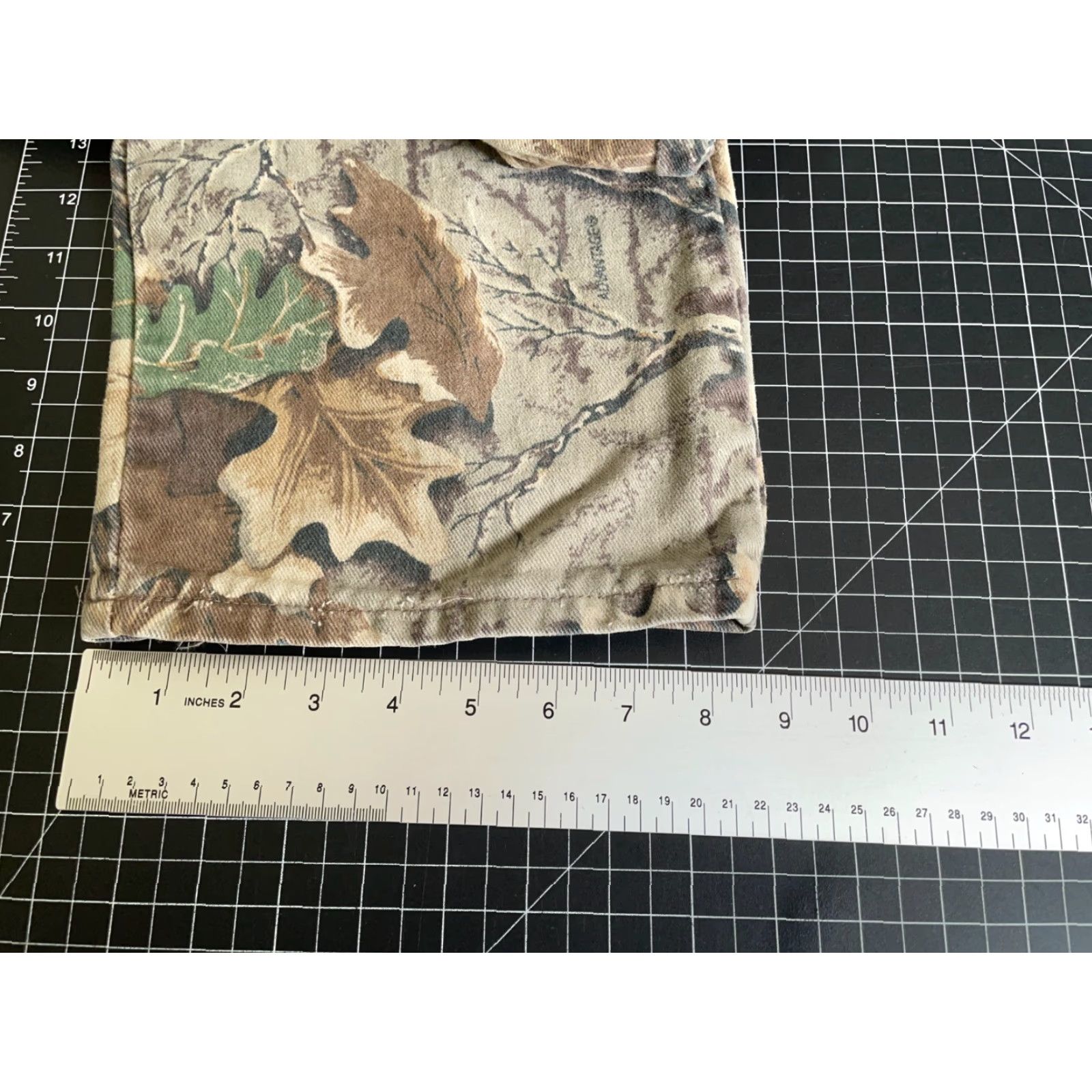 Walls VINTAGE Walls Camouflage Jeans Men's 36 x 31 Regular Straight 5-Pocket Denim Green USA Made Size US 36 / EU 52 - 7 Thumbnail
