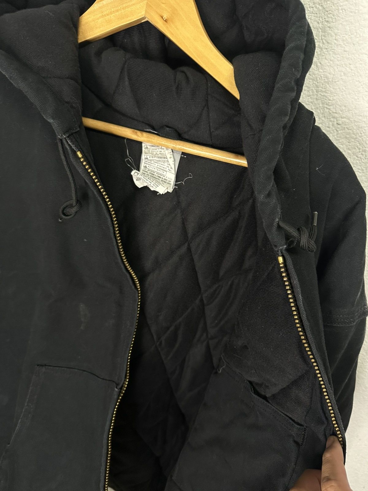 Carhartt Vintage black Carhartt jacket size 2 XL Like New Size US XXL / EU 58 / 5 - 3 Thumbnail