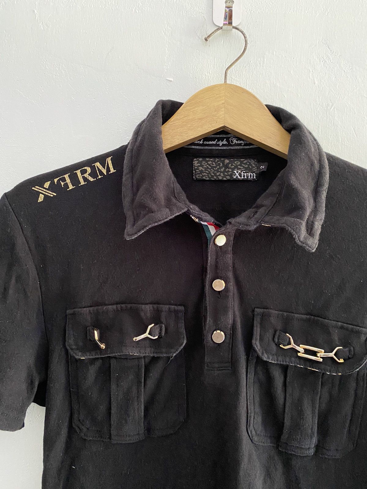 5351 POUR LES HOMMES Xfrm glitter italia poloshirts Size US M / EU 48-50 / 2 - 4 Thumbnail