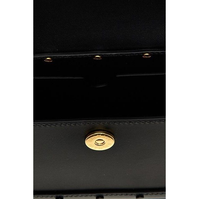 Balmain BALMAIN B-buzz Dynasty Black Leather Shoulder Bag New Size ONE SIZE - 4 Thumbnail