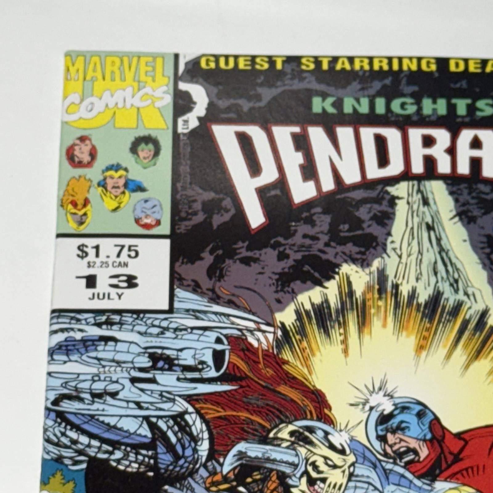 Marvel Comics MARVEL Knights of Pendragon Vol 1 #13 JUL 1993 Avalon NM+ Size ONE SIZE - 2 Thumbnail