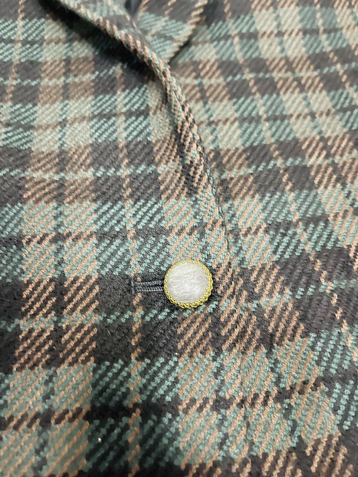 Burberry × Vintage Vintage Burberry Blazer (10) Size US M / EU 48-50 / 2 - 10 Thumbnail