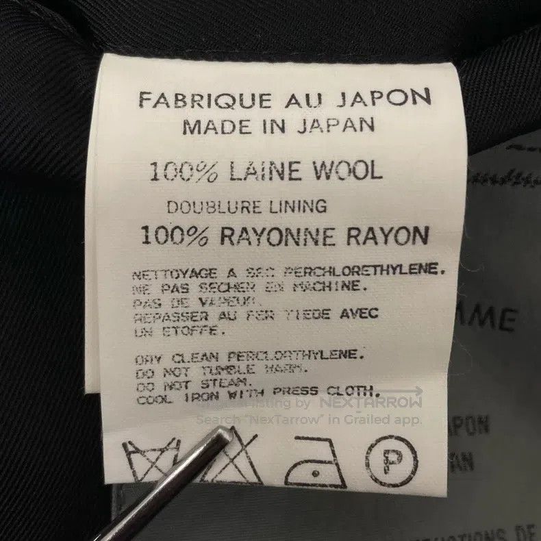 Yohji Yamamoto Yohji Yamamoto 96aw Discharged Mirror Flower Water Moon Ja Size US S / EU 44-46 / 1 - 8 Thumbnail