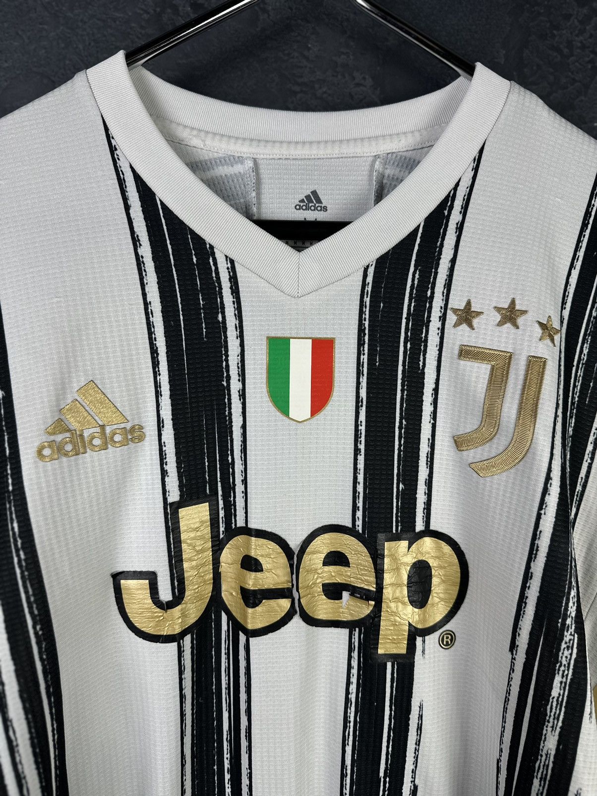 Adidas Adidas 2020-21 RABIOT Juventus Home Soccer Jersey Size US M / EU 48-50 / 2 - 3 Thumbnail