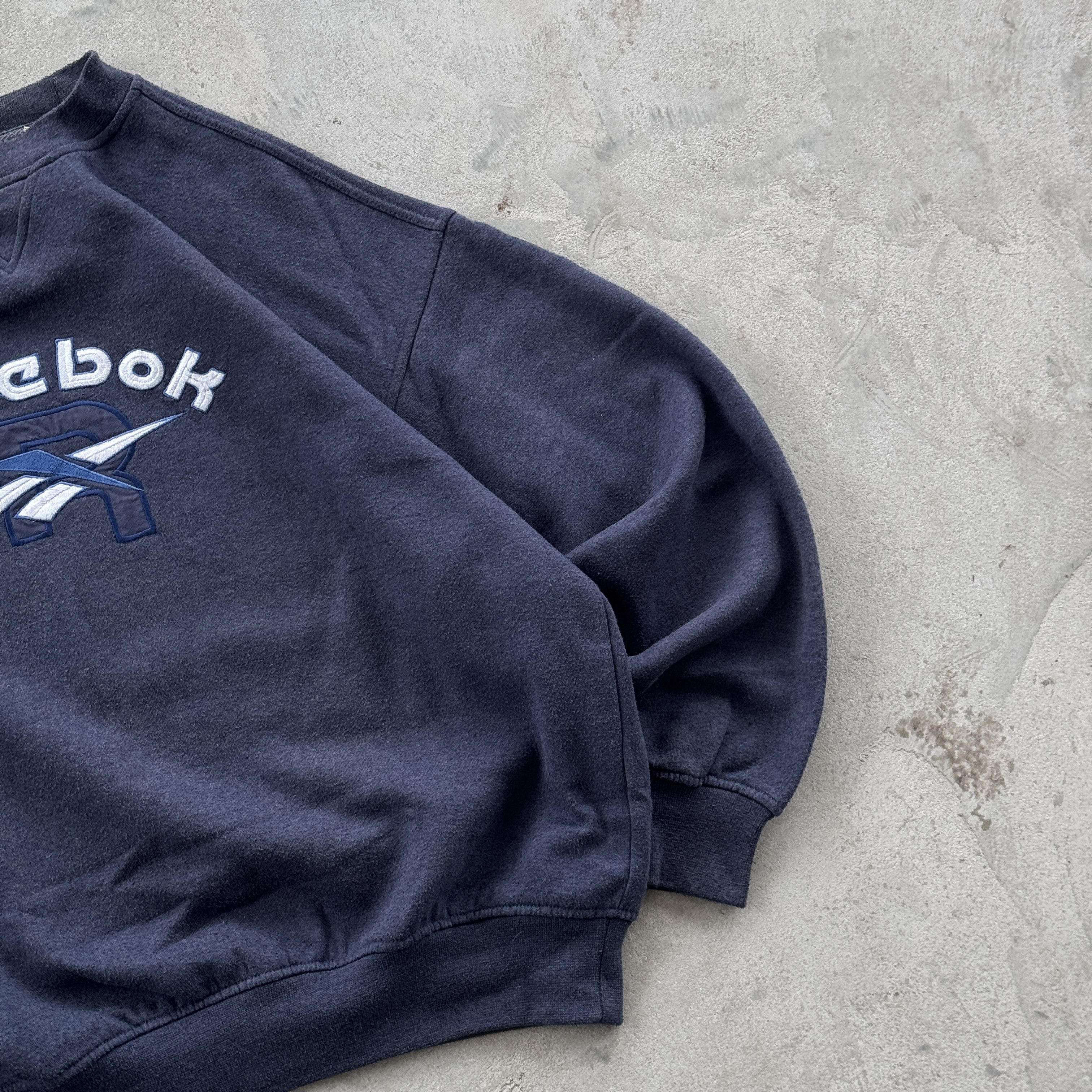 Reebok Vintage 90s Reebok Crewneck Sweatshirt Size US M / EU 48-50 / 2 - 2 Thumbnail