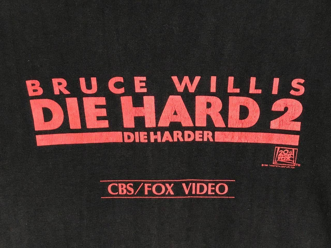 Vintage vintage 1990 Die Hard 2 Bruce Willis Size US M / EU 48-50 / 2 - 3 Thumbnail
