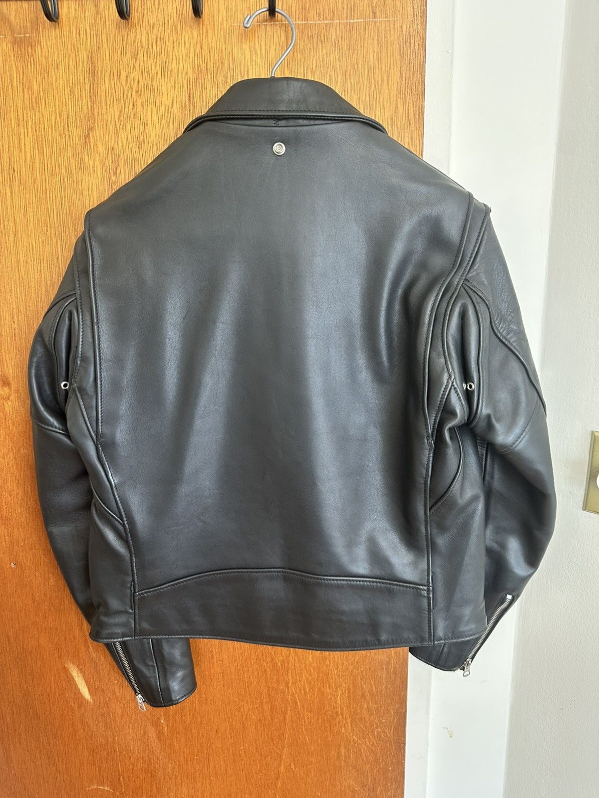 Schott Schott NYC 618 Perfecto black leather jacket – clean version Size US M / EU 48-50 / 2 - 2 Thumbnail