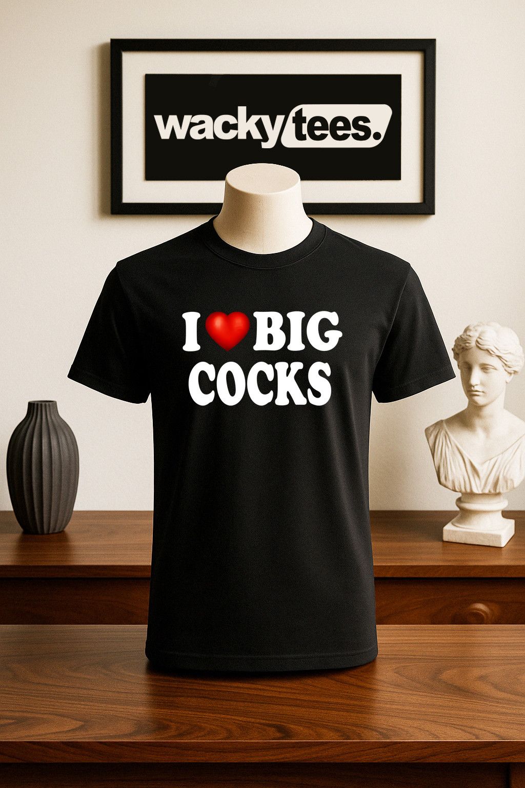 Other I Love Big Cocks I Heart Rooster Adult Graphic Tee Shirt Size US L / EU 52-54 / 3 - 3 Thumbnail