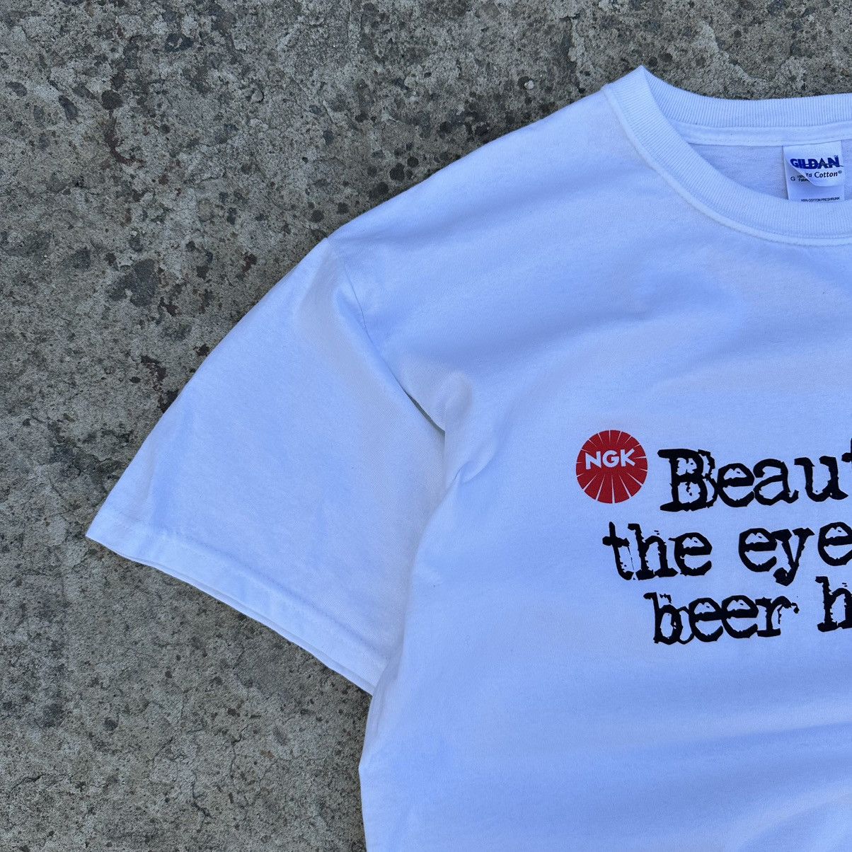 Vintage Vintage T-shirts Big Logo Beer Humor Joke Y2K Style USA 00s Size US L / EU 52-54 / 3 - 5 Thumbnail