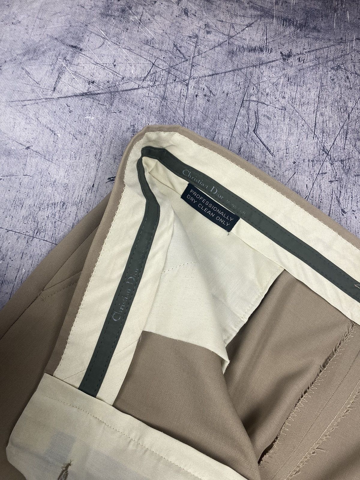 Christian Dior Monsieur × Vintage Vintage 90s Christian Dior Suit Pants Luxury rare Size US 34 / EU 50 - 18 Thumbnail