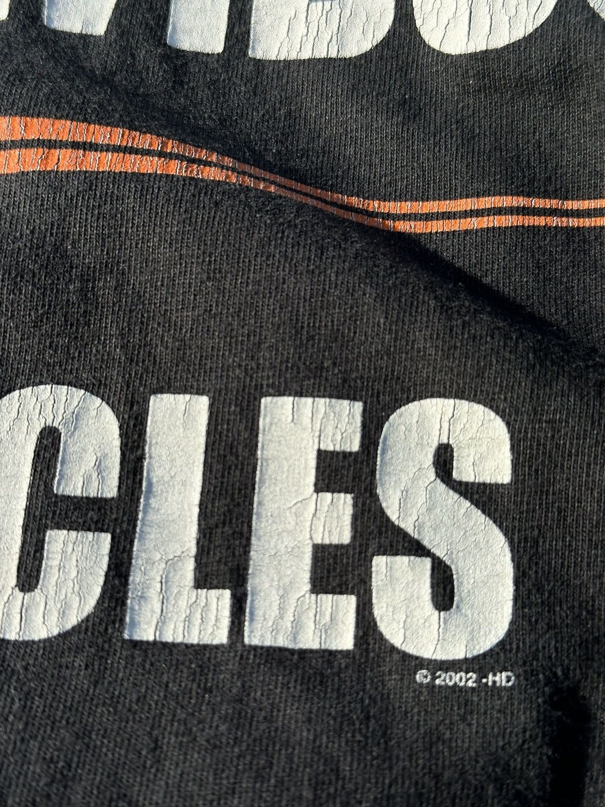 Harley Davidson 2002 Harley Chicago Tee made in USA Size US XL / EU 56 / 4 - 3 Thumbnail