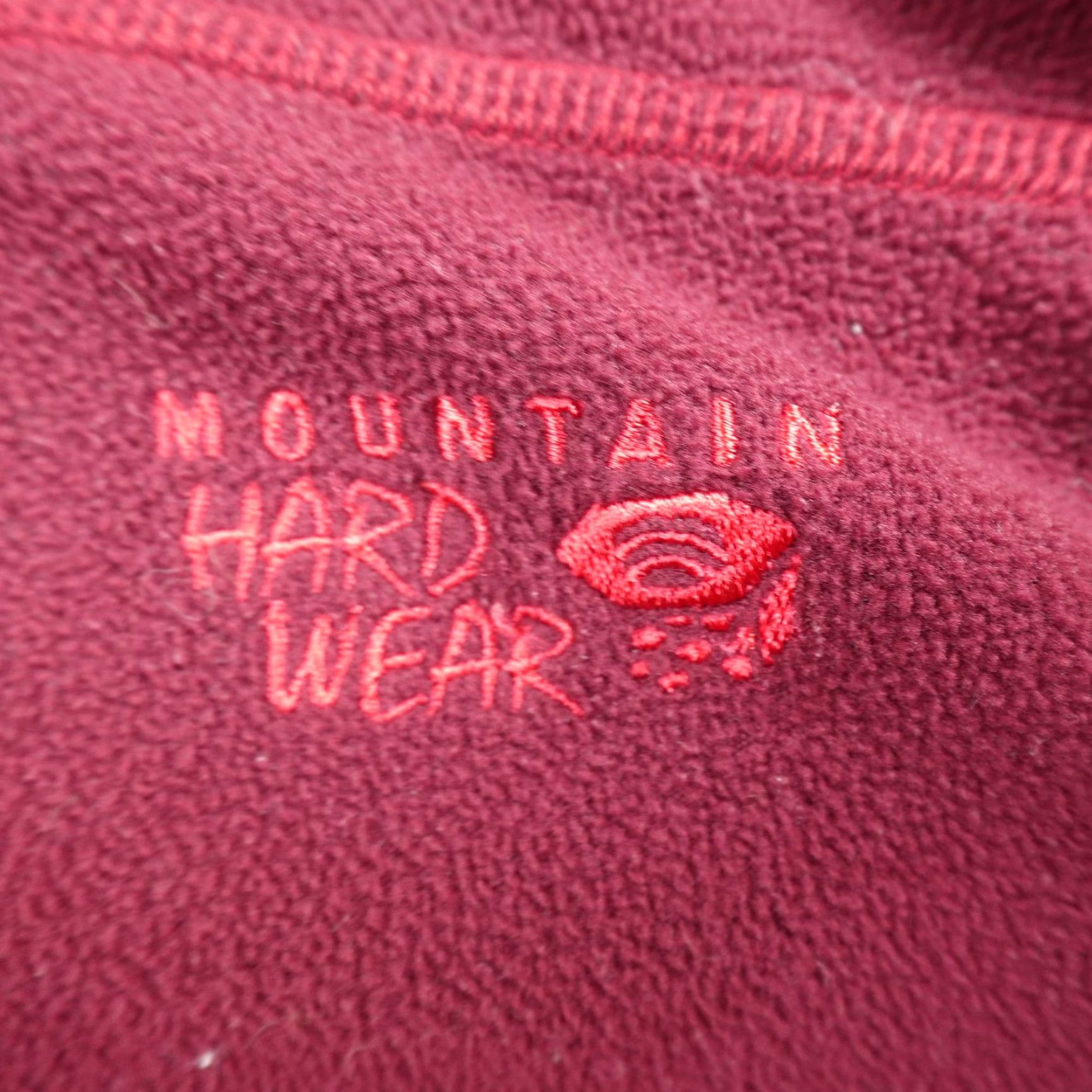 Mountain Hardwear VINTAGE Mountain Hardwear Jacket Womens M Red Full Zip Fleece Outdoor Hiking Top Size M / US 6-8 / IT 42-44 - 4 Thumbnail