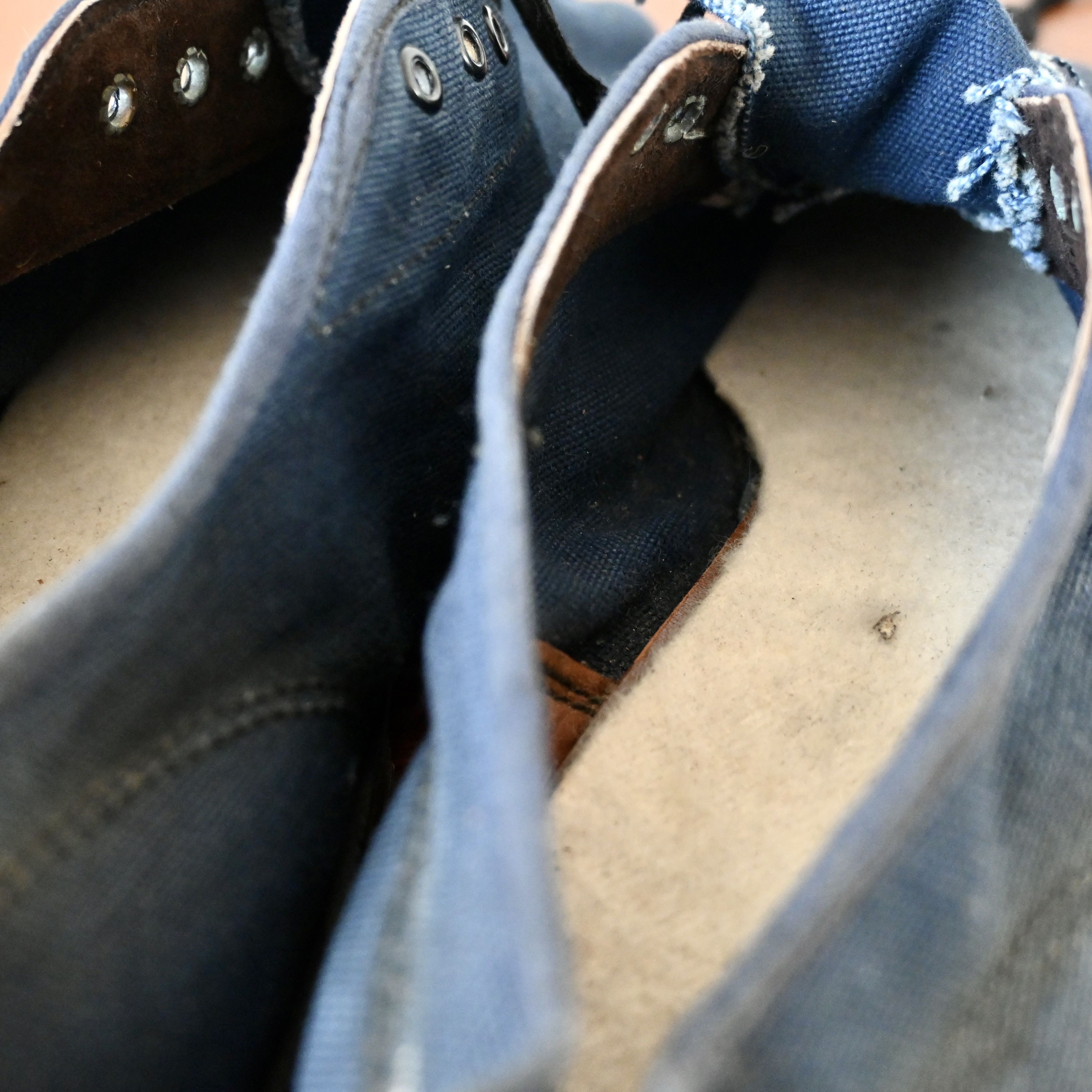Vintage DEADSTOCK, 1920s-30s Swedish Military "gym trainer", 43 Size US 9.5 / EU 42-43 - 12 Thumbnail