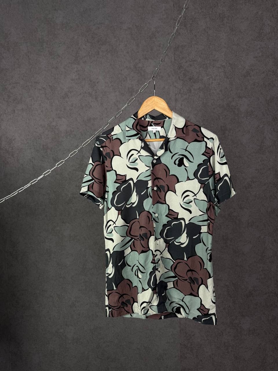 Reiss Reiss art crazy Hawaiian shirt Size US XS / EU 42 / 0 - 1 Thumbnail