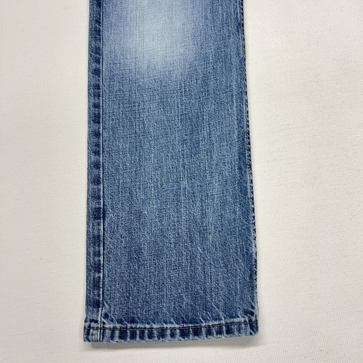 Levi's Levis 514 Jeans Straight Fit Regular Blue Faded Denim Size US 32 / EU 48 - 3 Thumbnail