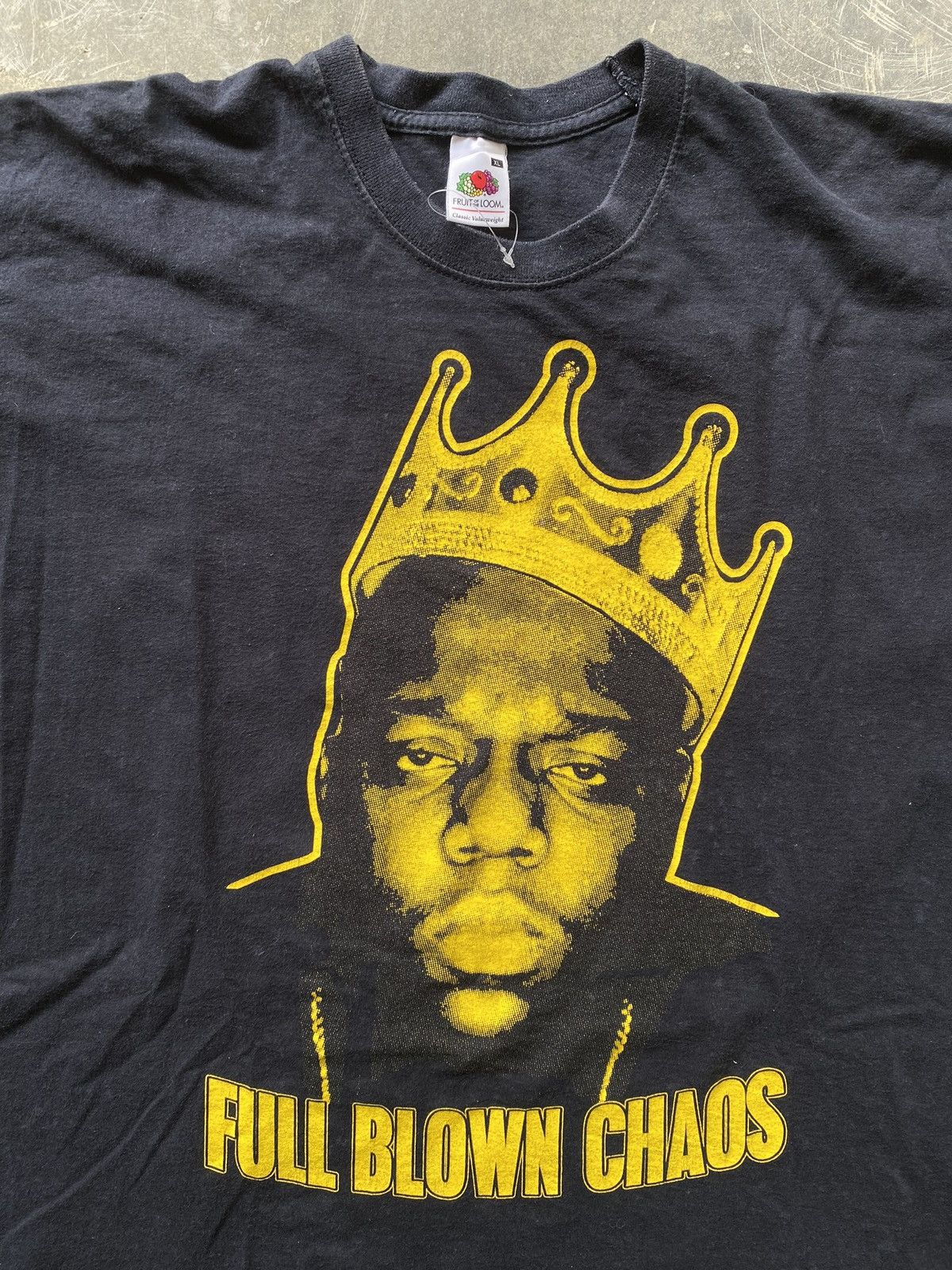 Fruit Of The Loom × Rap Tees × Vintage Vintage Y2K Notorious Big “BIGGIE” King Of New York Crown Size US XL / EU 56 / 4 - 2 Thumbnail
