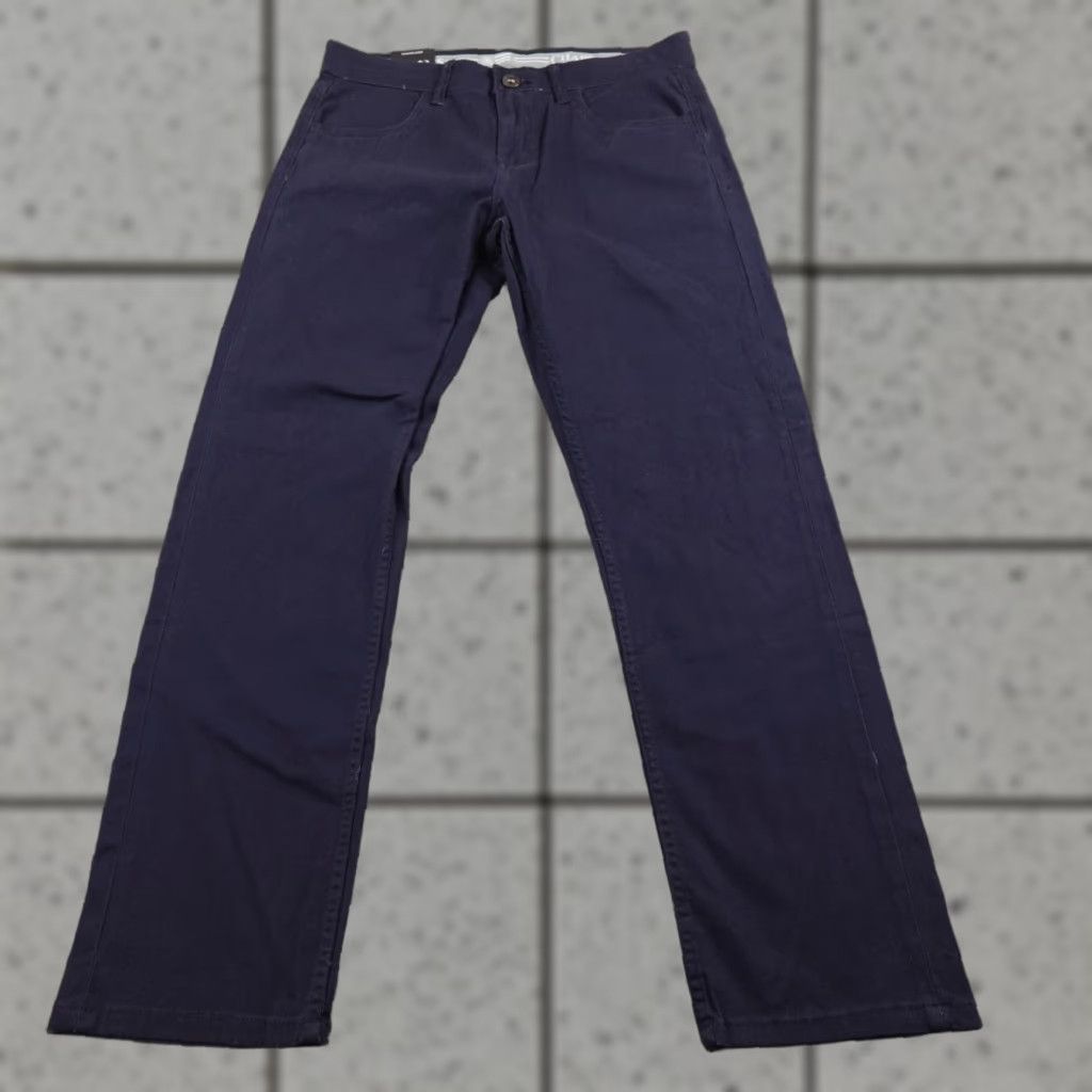 Chaps Chaps Pants Mens 30X30 Blue Chino 5 Pocket Stretch Golf Regular Inseam 30 Size US 30 / EU 46 - 1 Thumbnail