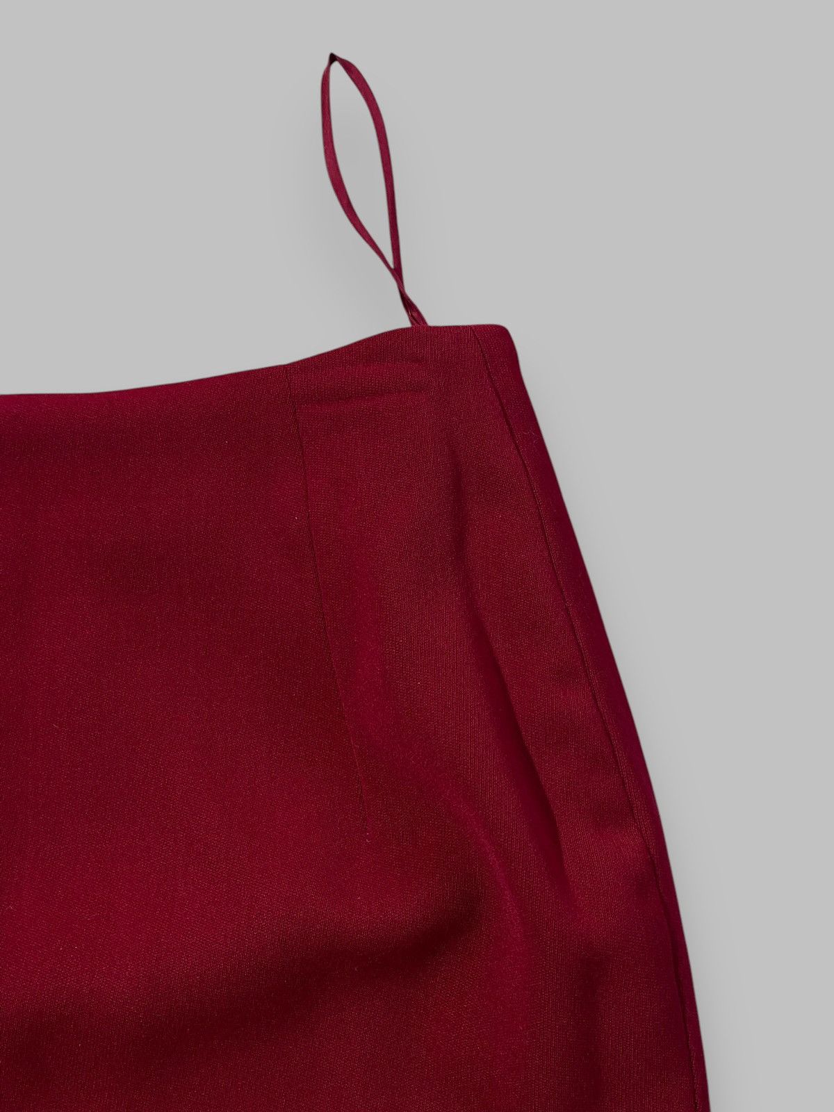 Ralph Lauren × Ralph Lauren Purple Label × Vintage Vintage Ralph Lauren Collection Purple Label Hot Red Skirt Size 30" / US 8 / IT 44 - 8 Thumbnail