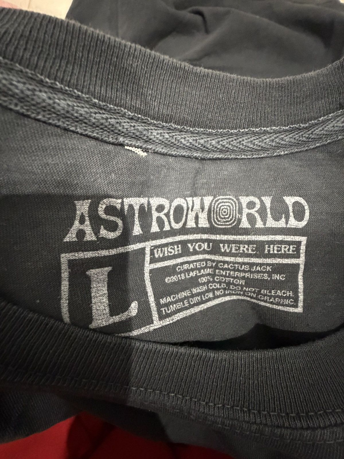 Travis Scott Travis Scott Astroworld tour merch 2018 size Large Size US L / EU 52-54 / 3 - 3 Thumbnail