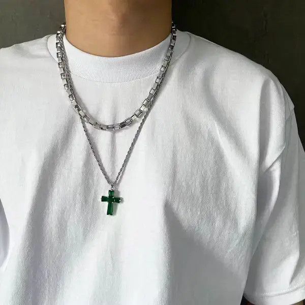 Japanese Brand Retro punk necklace Size ONE SIZE - 2 Thumbnail