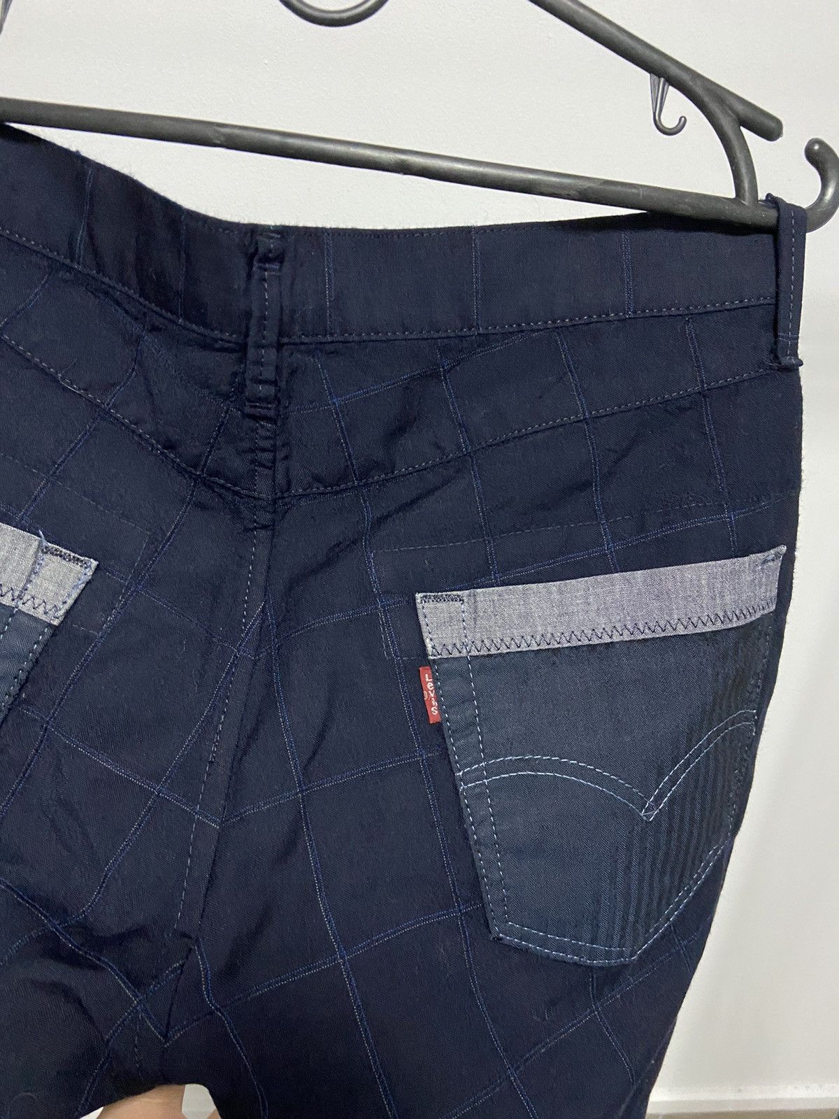 Comme des Garcons × Japanese Brand × Junya Watanabe Comme des garçons RARE Junya Watanabe Levis vintage check Size US 32 / EU 48 - 5 Thumbnail