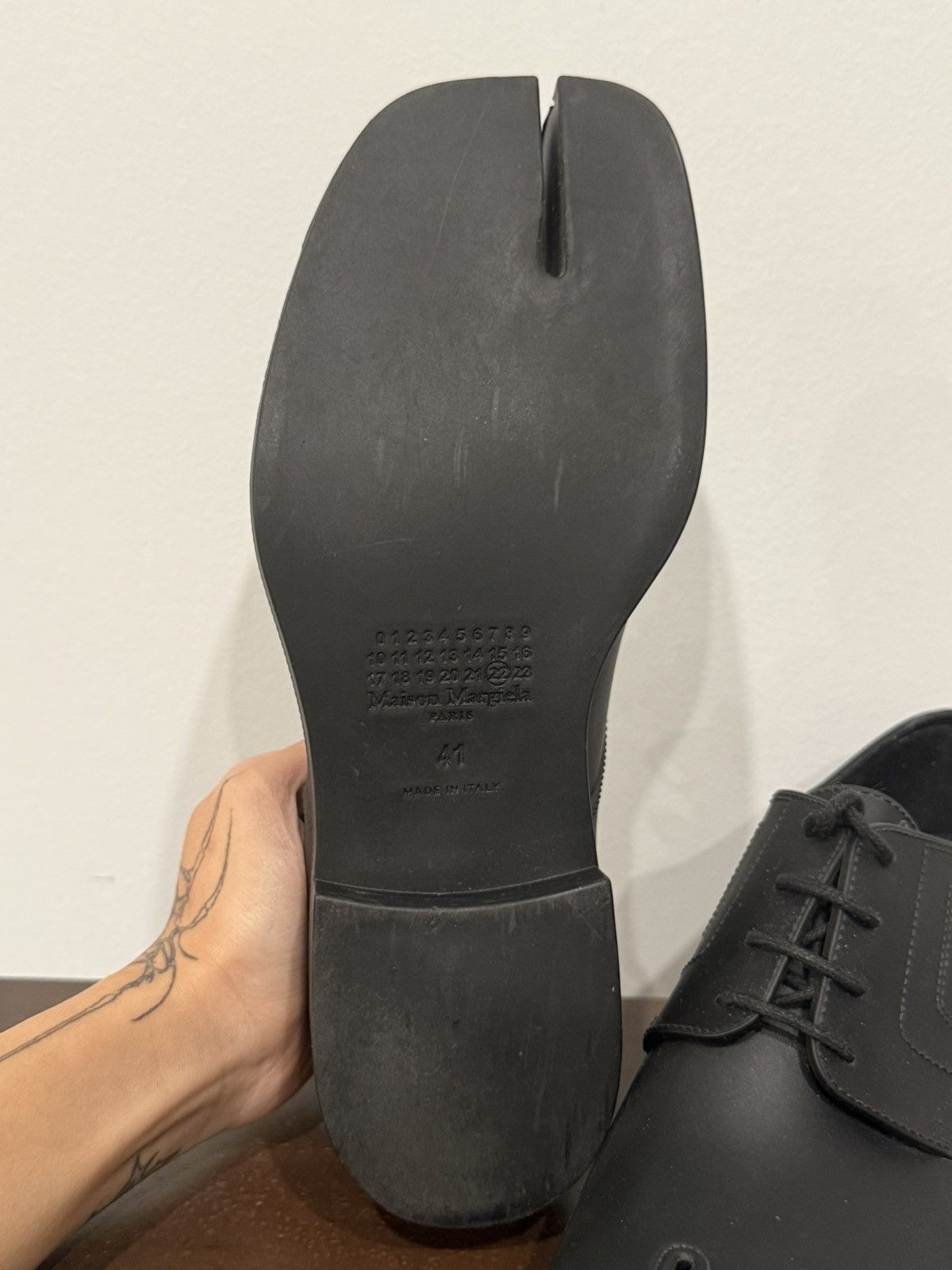 Maison Margiela Maison Margiela Derby Shoes in Black Size US 8 / EU 41 - 5 Thumbnail