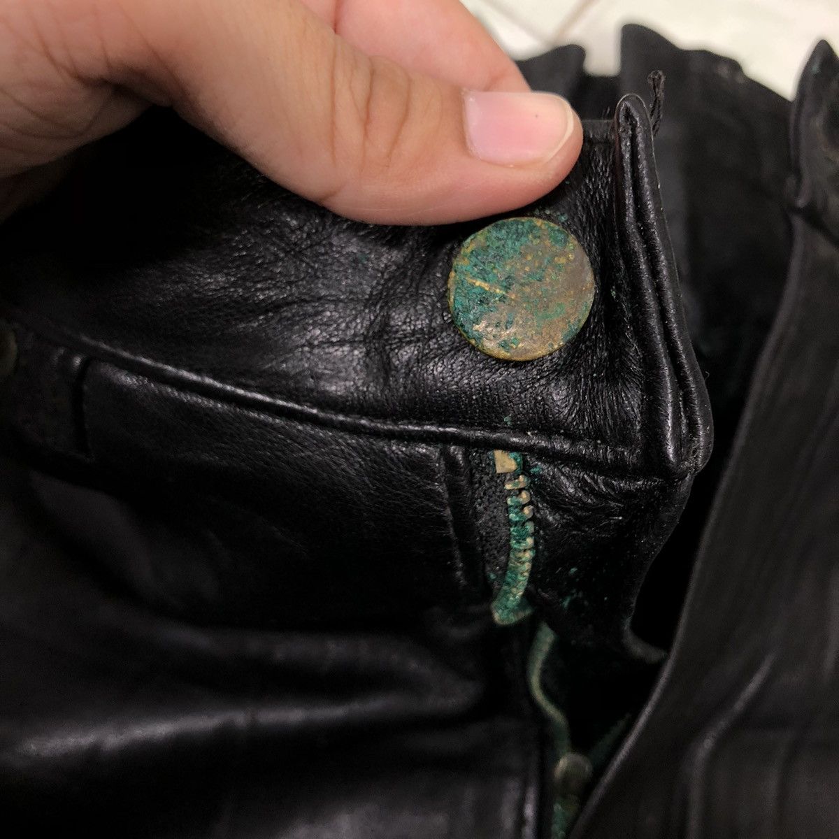 Genuine Leather 🔥90’s Rare Genuine Leather Pants Racing Jogi Leather Japan Size US 32 / EU 48 - 10 Thumbnail