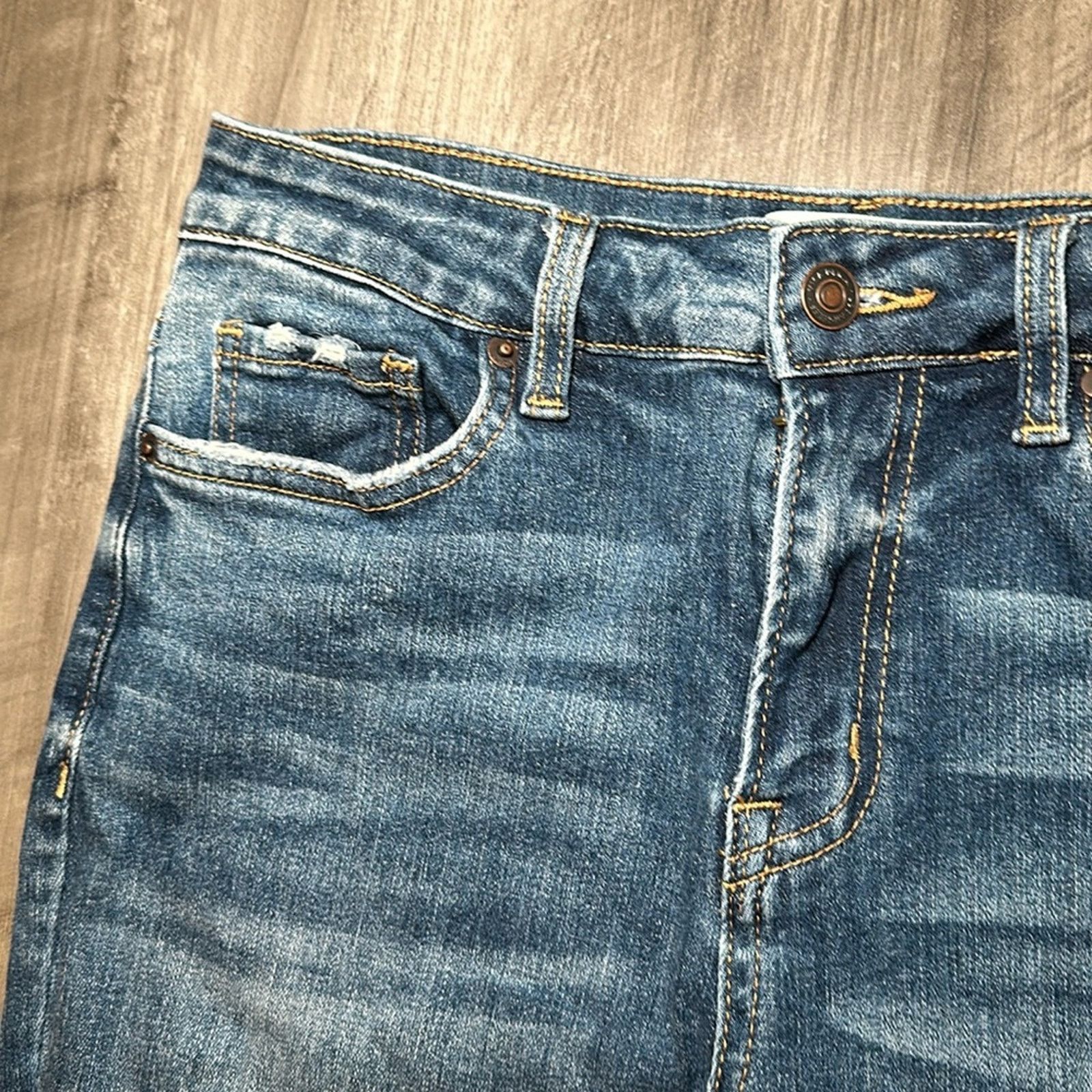Other Mica Denim High Rise Distressed Dad Jean - 27 Size 27" / US 4 / IT 40 - 6 Thumbnail