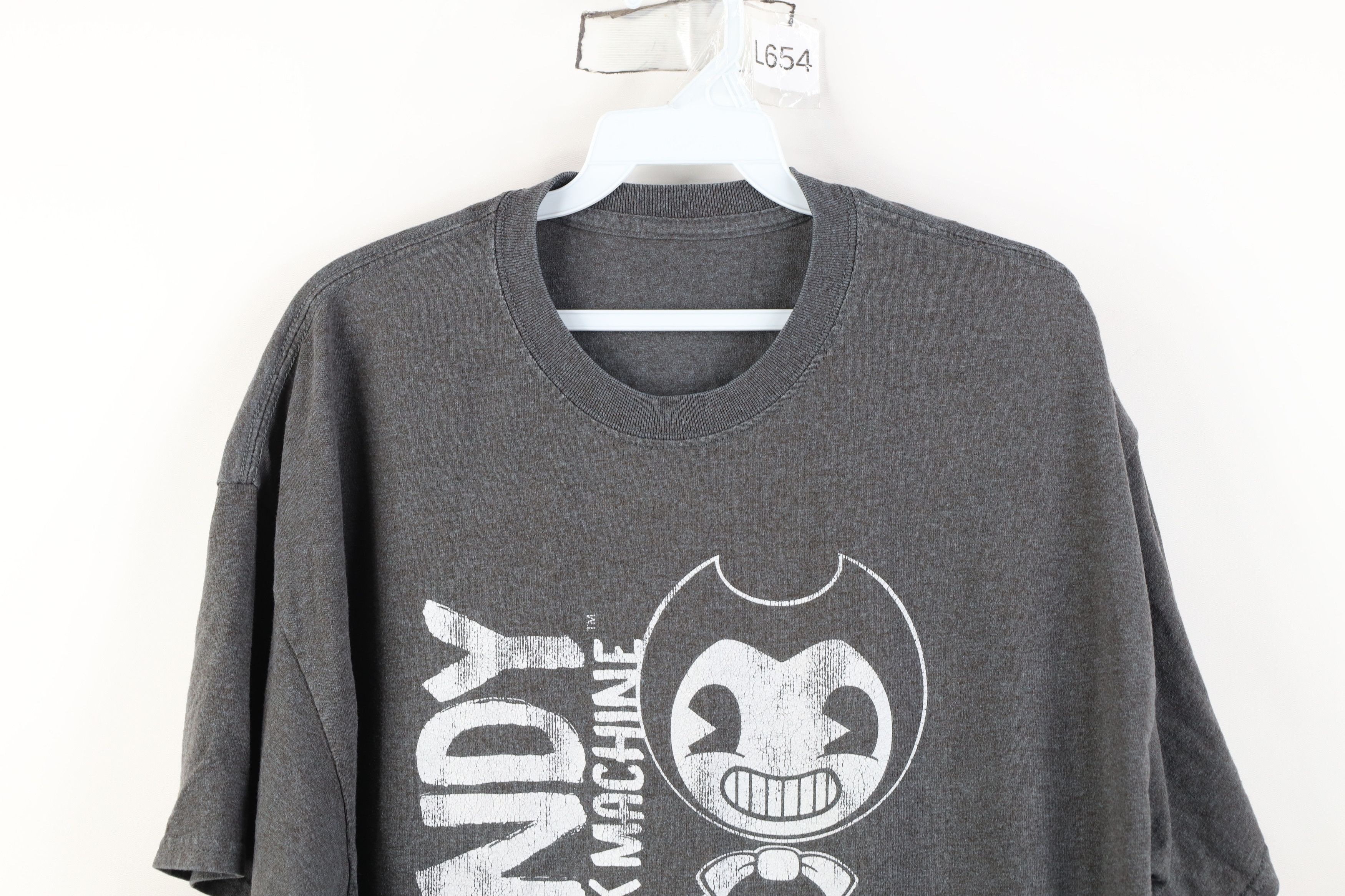 Vintage Vintage Y2K Bendy and the Ink Machine Video Game T-Shirt Size US L / EU 52-54 / 3 - 2 Thumbnail
